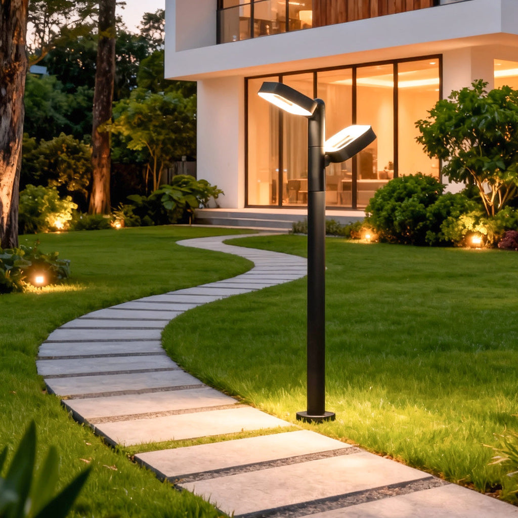 Modern Black Waterproof LED Path Light for Outdoor Landscape Lighting