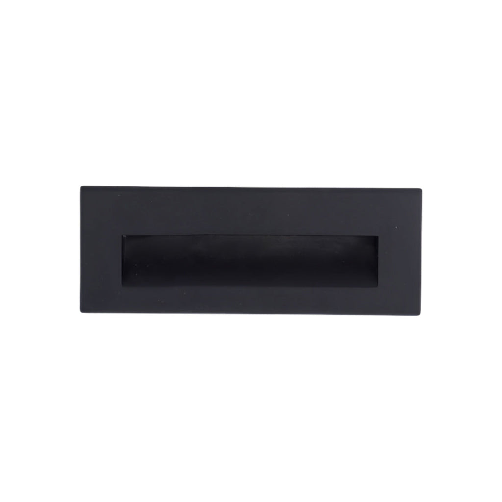 Modern Minimalist Embedded LED Step Lights for Outdoor Stairs – Black Finish