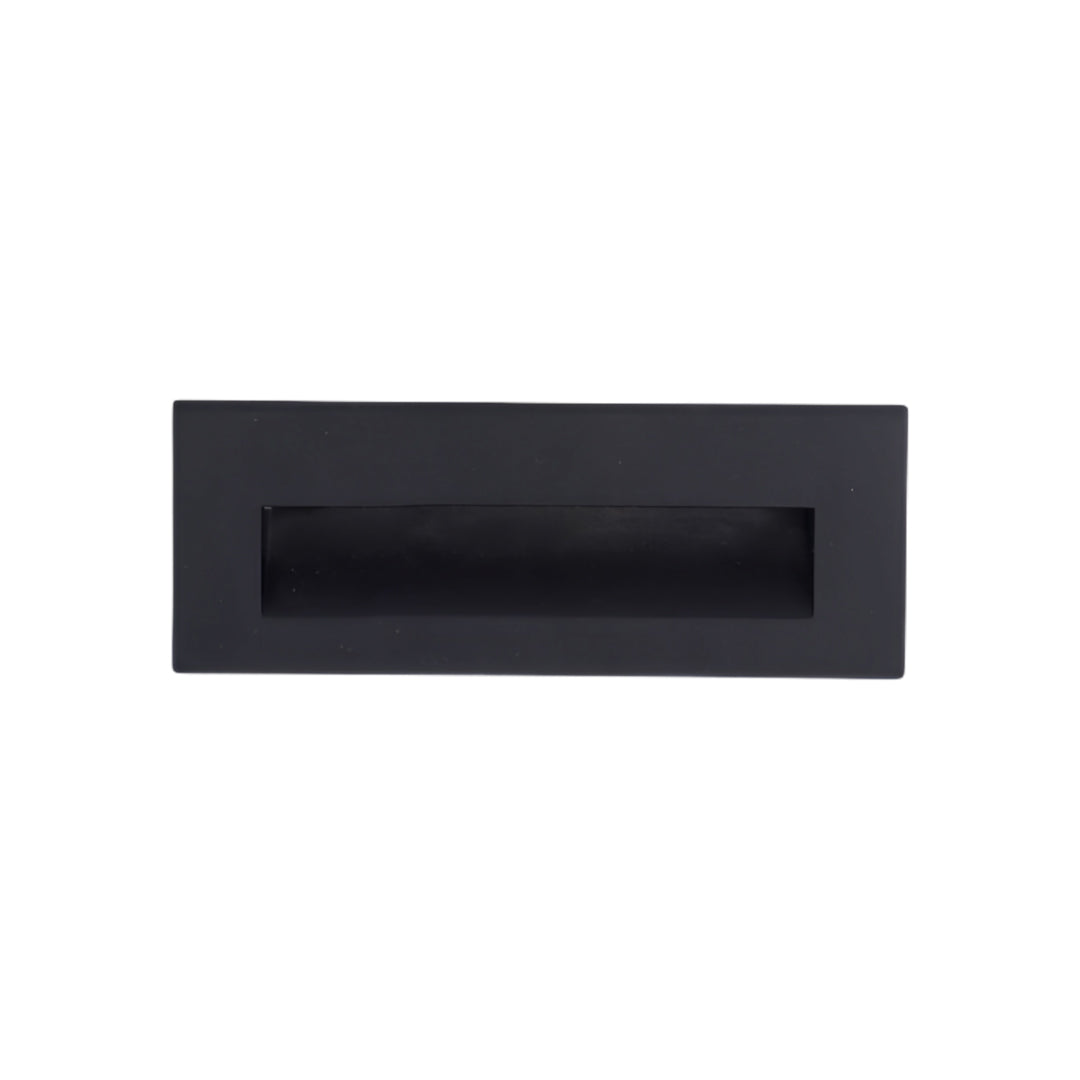 Modern Minimalist Embedded LED Step Lights for Outdoor Stairs – Black Finish
