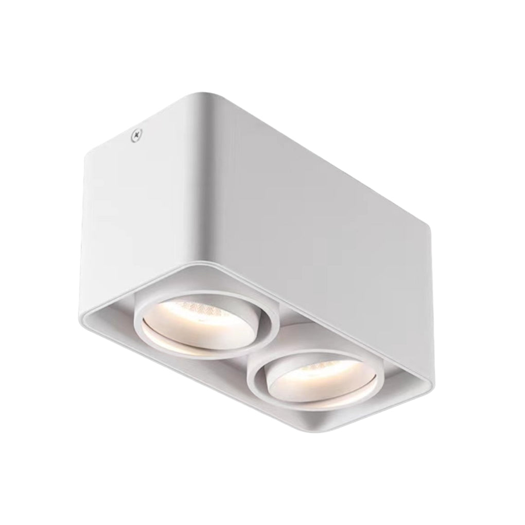Square Surface Mounted LED Ceiling Light Fixture for Modern Interiors