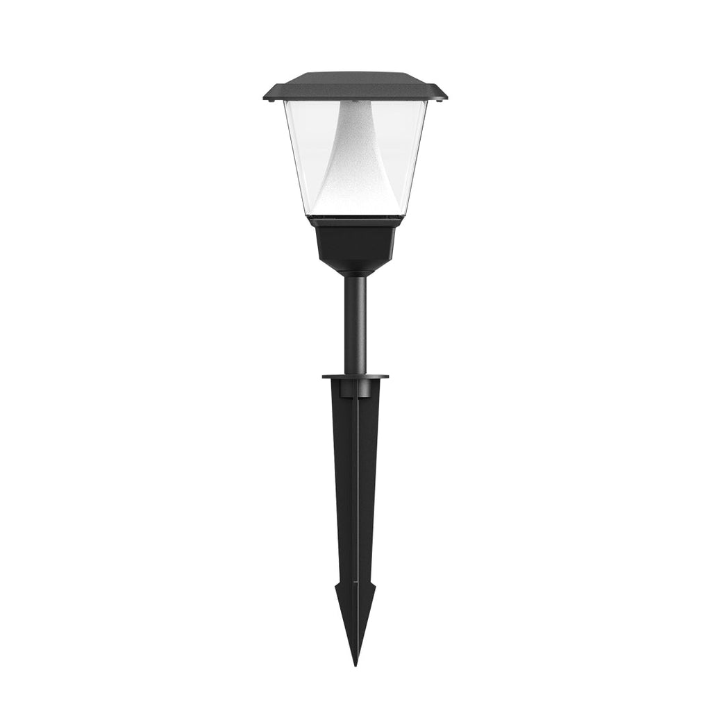 Modern Minimalist White LED Outdoor Lawn Lights for Garden Pathways