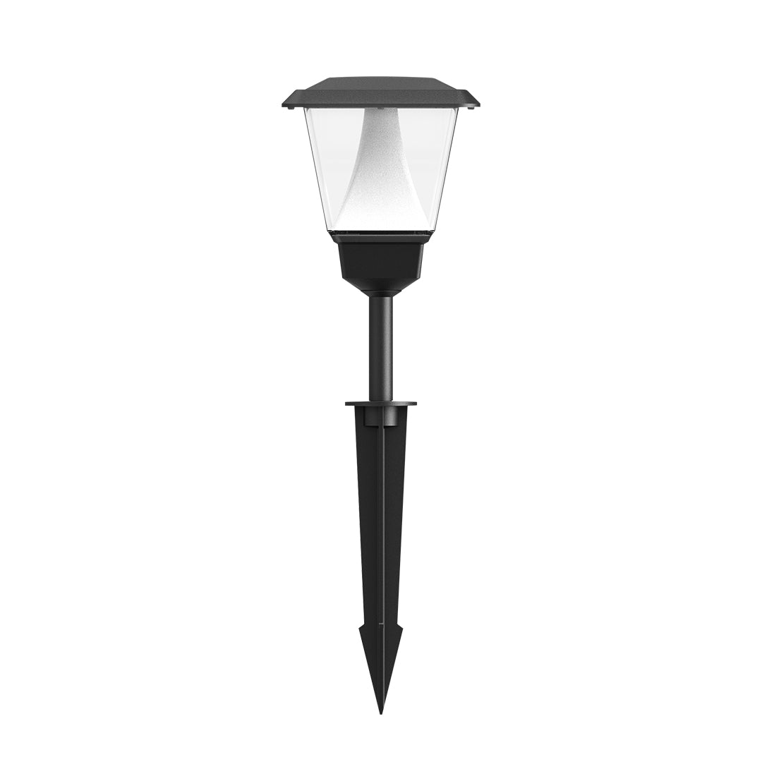 Modern Minimalist White LED Outdoor Lawn Lights for Garden Pathways