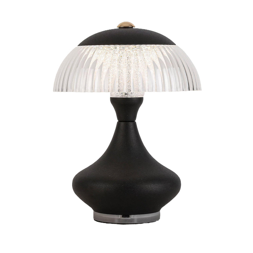 Minimalist White Table Lamp with Creative Charging Design for Office Bedroom