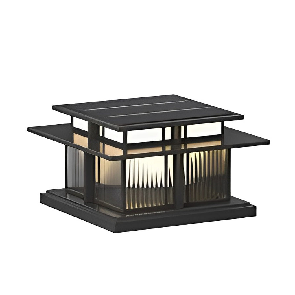 Waterproof Modern LED Porch Pillar Lights - Outdoor Decorative Fixtures