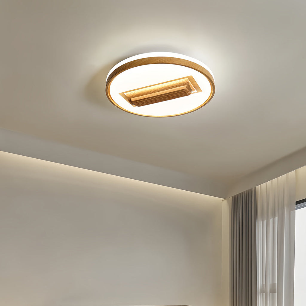 Stylish Bladeless LED Ceiling Fan in White for Modern Living Spaces