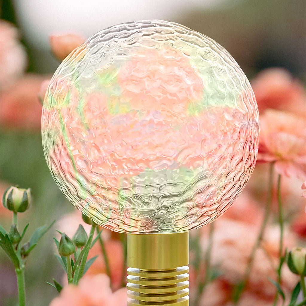 Round Reed Outdoor Landscape Accent Light - Decorative Garden Fixture