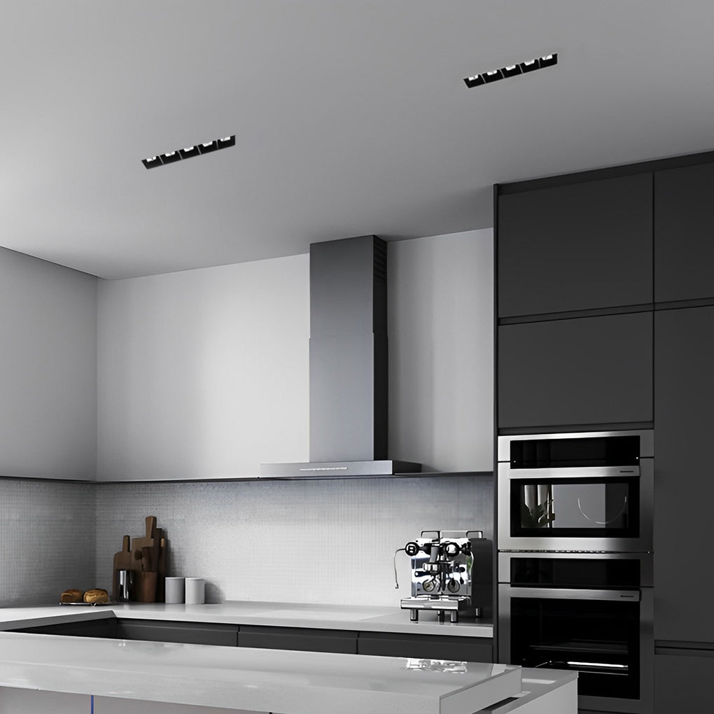 Borderless LED Linear Downlight Spot Light for Modern Ceiling Decor