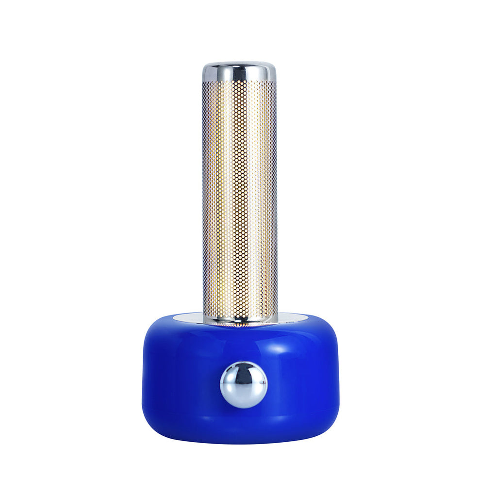 Sleek Metallic RGB Ambient Table Lamp for Modern Home Decor & Offices