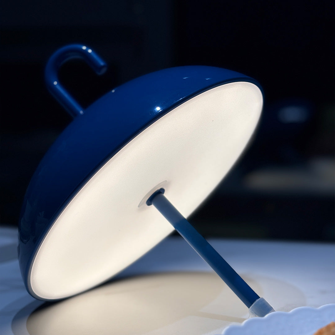 Portable Dimmable LED Touch Lamp - USB Rechargeable Umbrella Design for Home