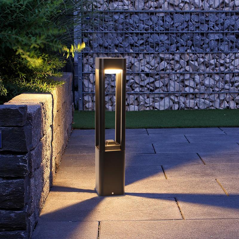 Modern Waterproof Aluminum LED Bollard Light for Outdoor Landscape Use
