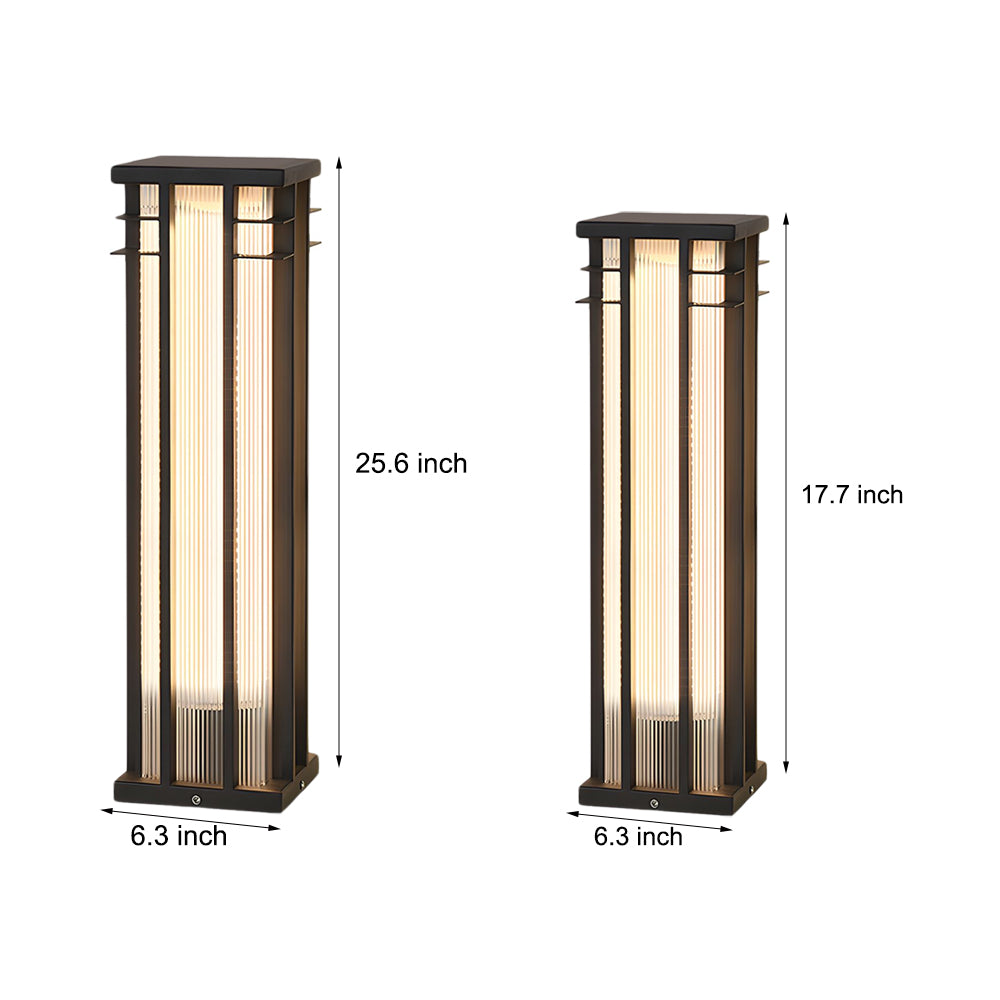 Modern Stainless Steel Waterproof Pathway Lights for Outdoor Gardens
