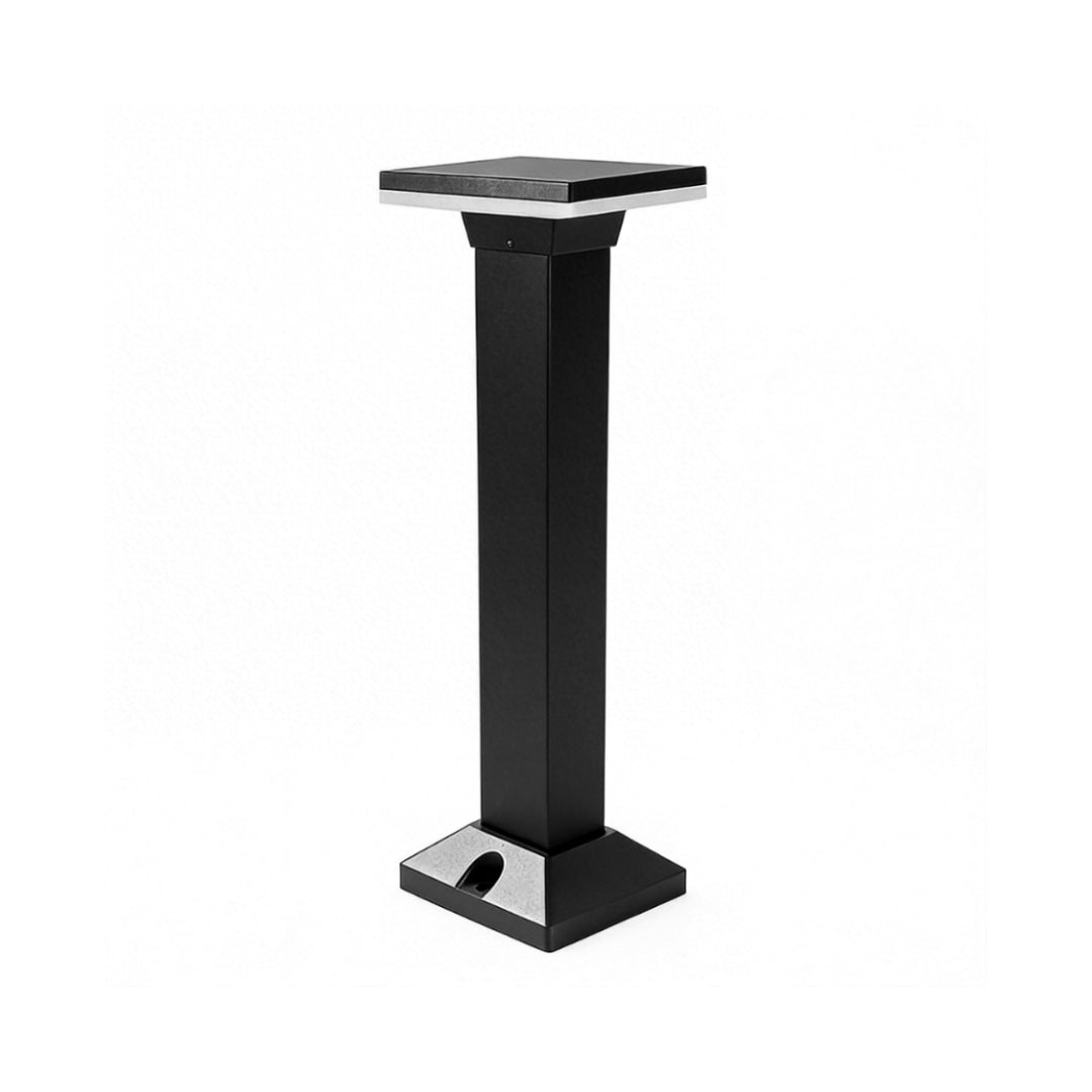 Minimalist Waterproof LED Bollard Pathway Lights for Outdoor Garden Use