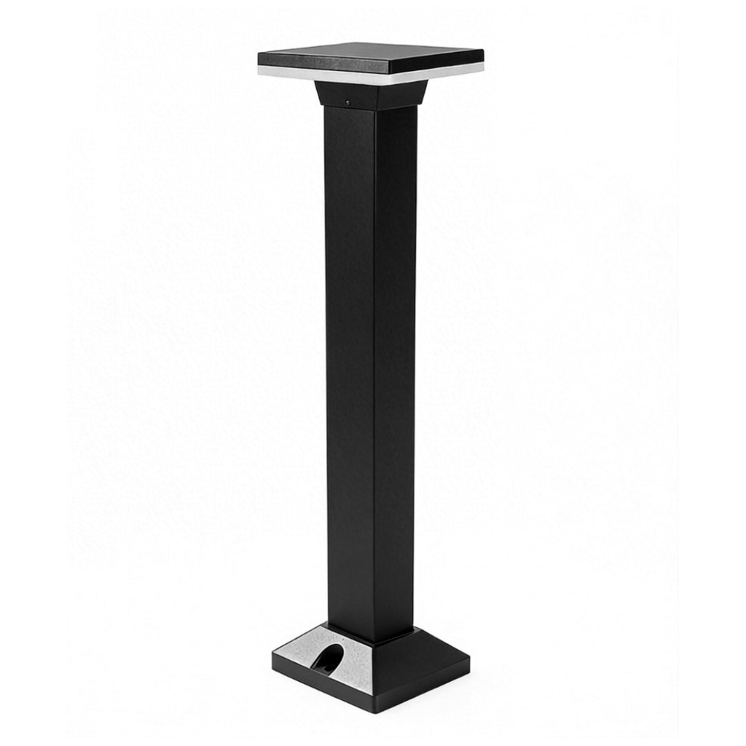 Minimalist Waterproof LED Bollard Pathway Lights for Outdoor Garden Use