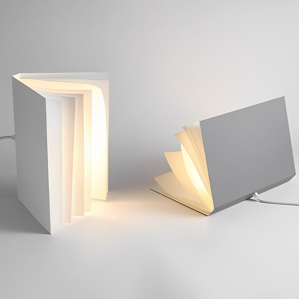 Creative Book-Style Pendant Light Fixture in Modern Metal for Living Room
