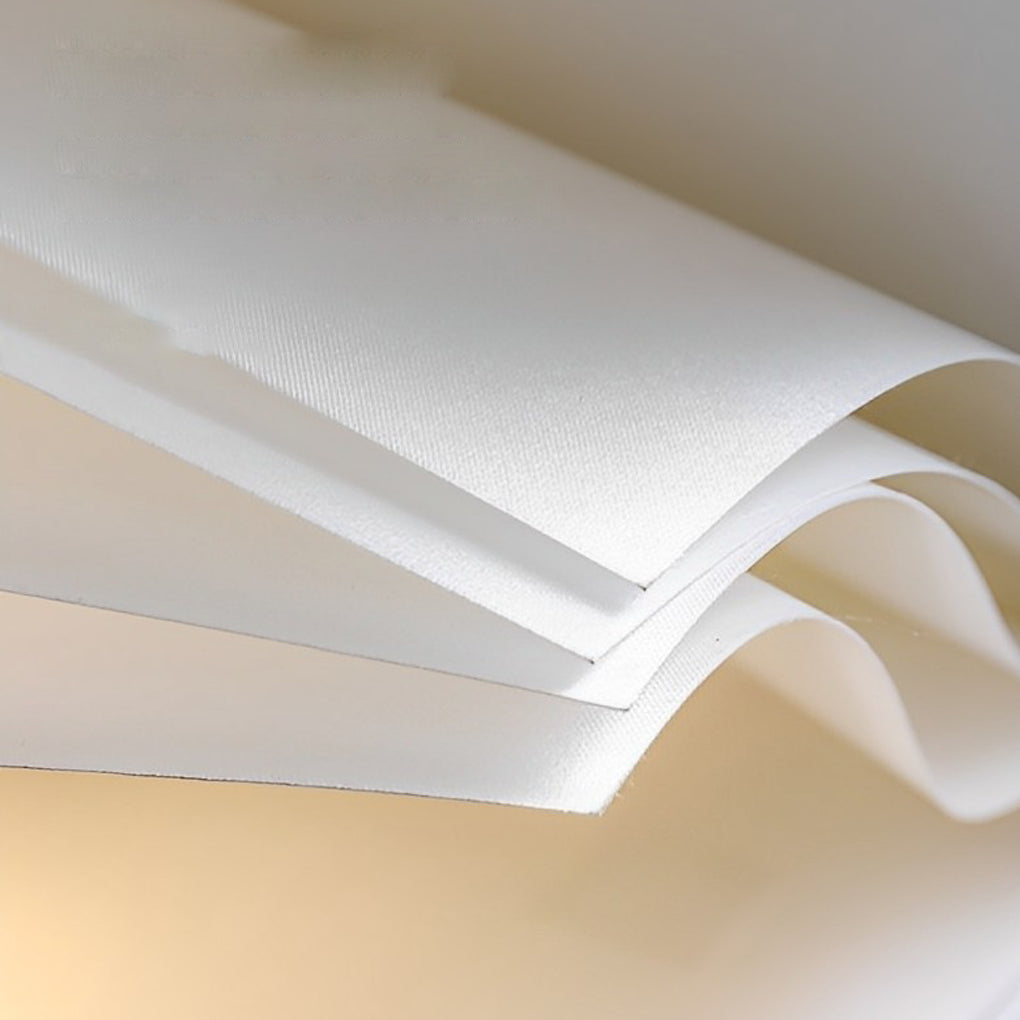 Contemporary White Book-Shaped Pendant Light for Home Office or Library