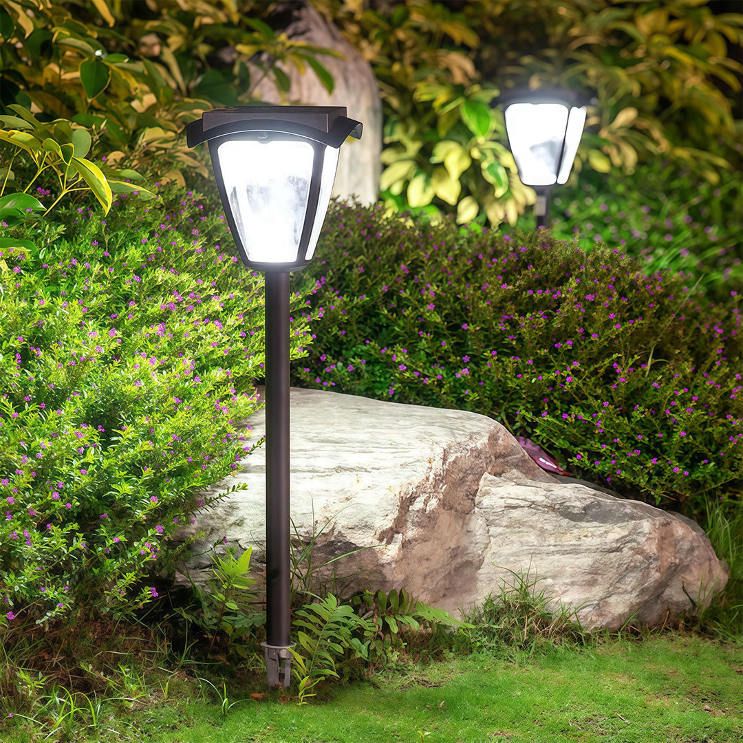 Stylish Waterproof Solar Pathway Lights - Outdoor LED Garden Lamps