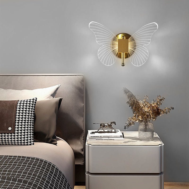 Elegant Modern White LED Wall Light Fixture for Living Room Decor