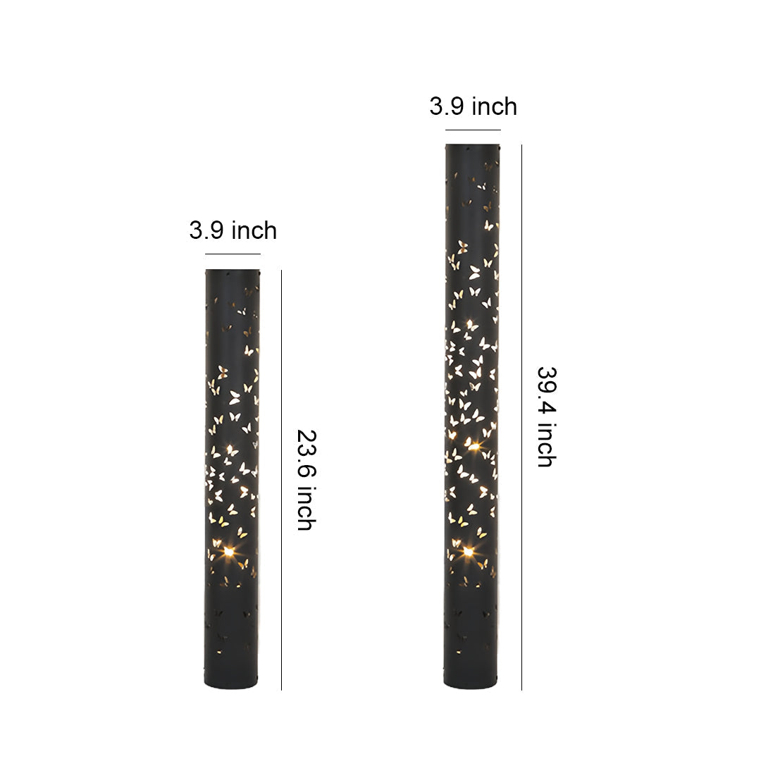 Elegant Butterfly Floor Lamp with Ambient Light Projector for Living Room