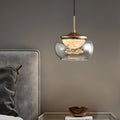 Nordic Clear Glass Candy Jar Pendant Light with 3-Step Dimming for Home