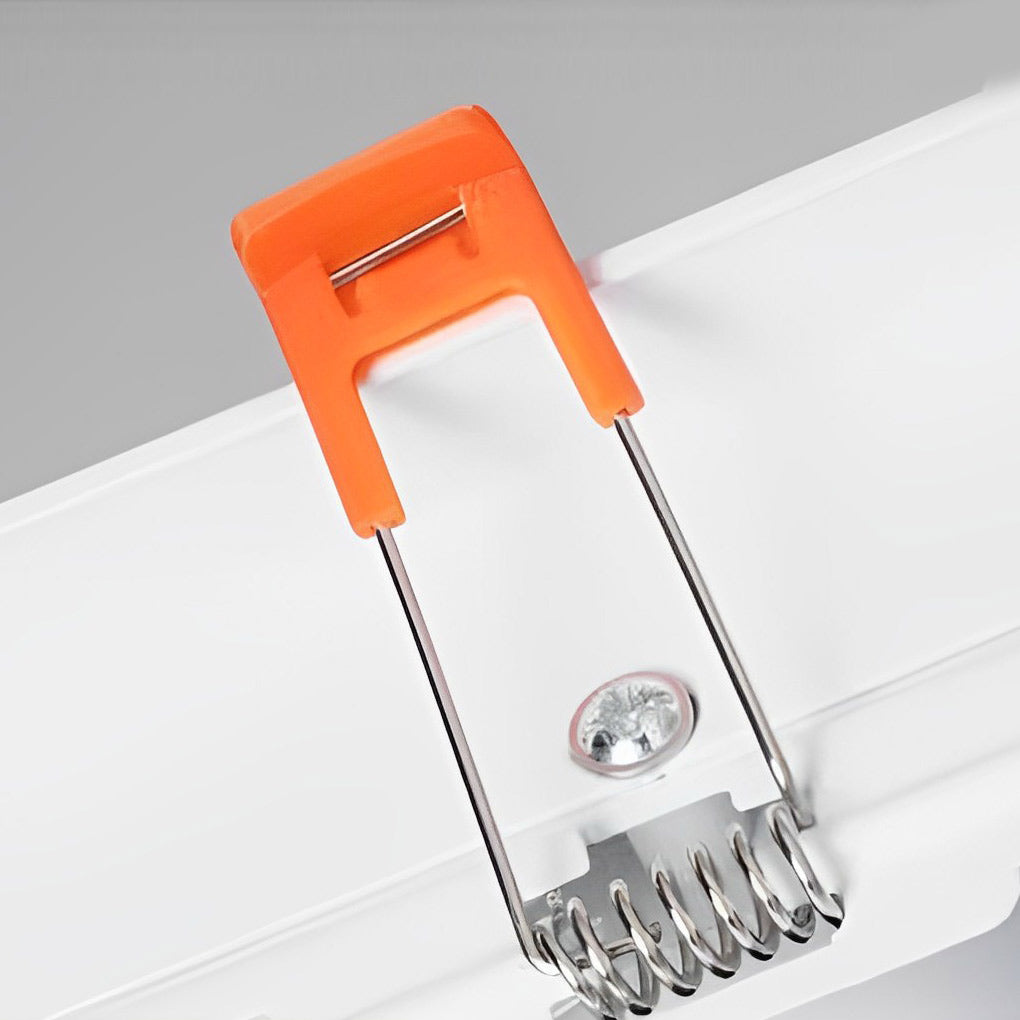 Modern Adjustable Rectangular Recessed Spotlight Fixture for Ceiling Lighting