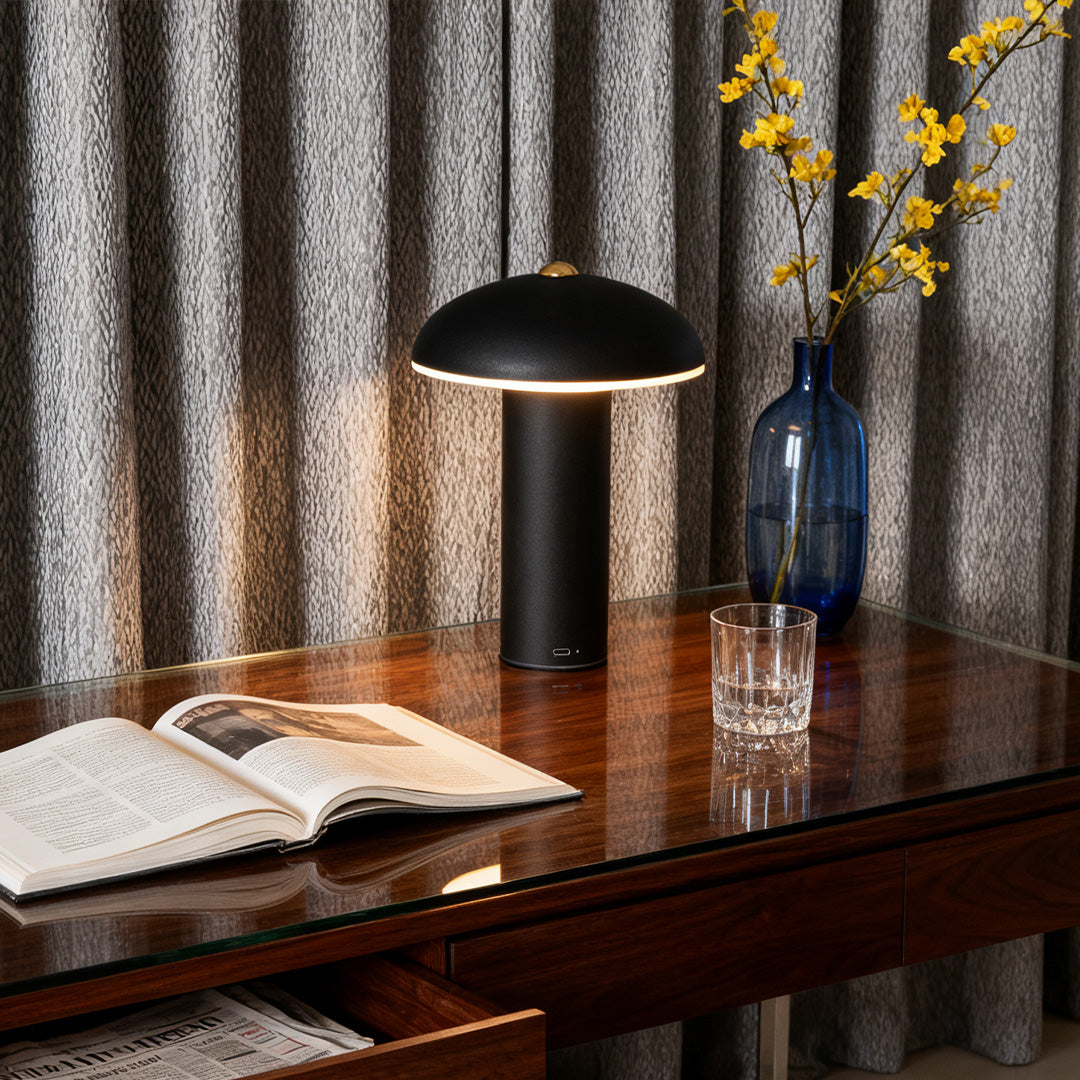 Modern Dimmable LED Table Lamp in Stylish Iron and Acrylic for Bedroom
