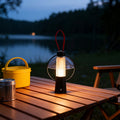 Modern Circle Table Lamp with Iron Base and Acrylic Shade for Home Decor