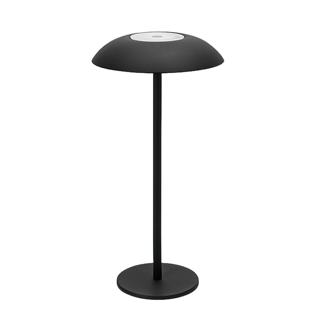 Sleek White Rechargeable Dimmable LED Table Lamp for Modern Home Decor