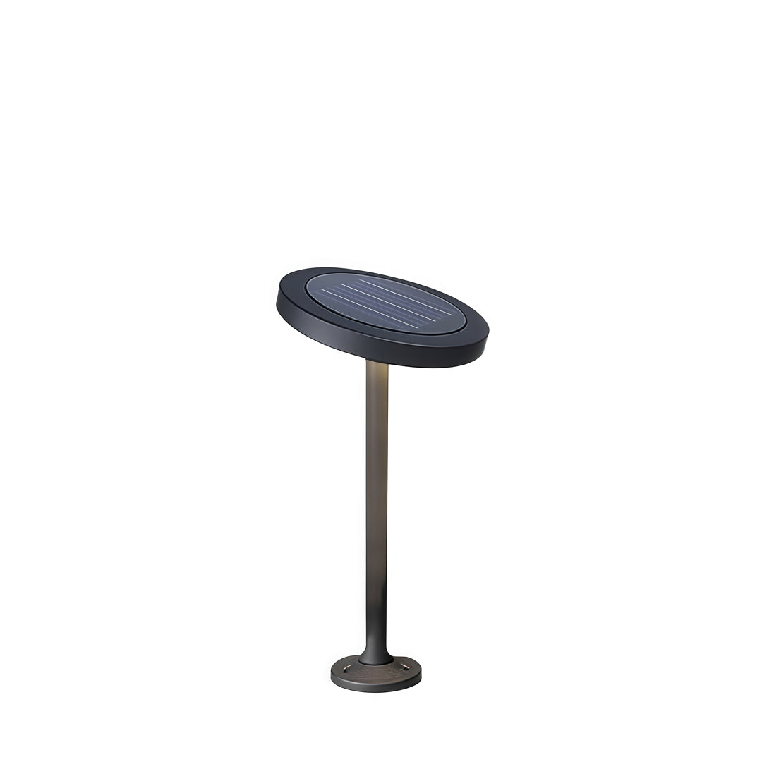 Modern Waterproof LED Path Lights in Black for Outdoor Landscape Design