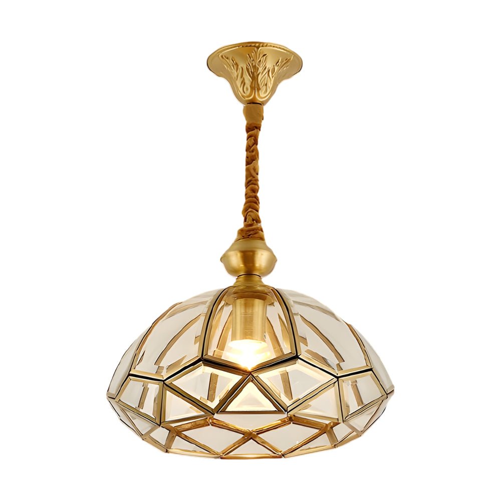 Elegant European-Style Glass Flower Chandelier for Dining Room Lighting