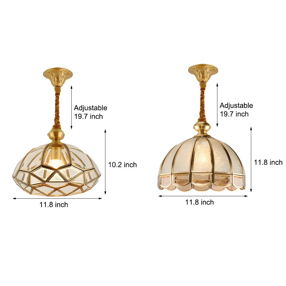 Elegant European-Style Glass Flower Chandelier for Dining Room Lighting