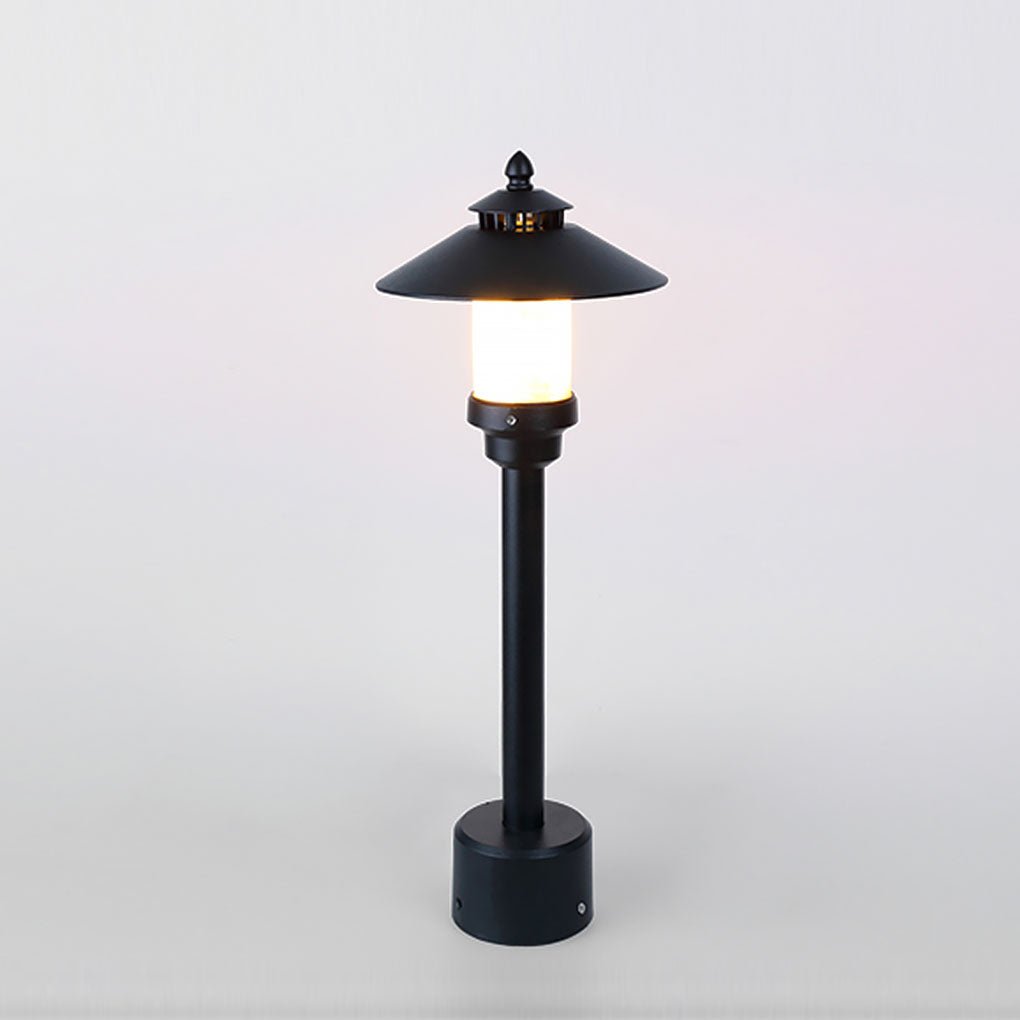 Elegant Antique Bronze Solar Garden Lanterns for Outdoor Spaces