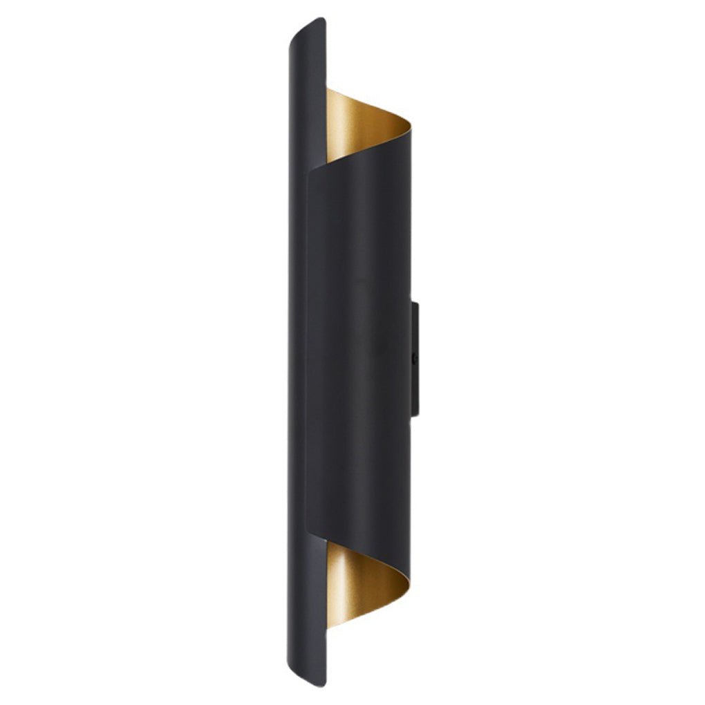 Chic Curved Metal LED Wall Lamp for Nordic Style Bedroom & Living Room