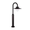 Sleek Black Metal Gooseneck Garden Lights for Pathway and Outdoor Use