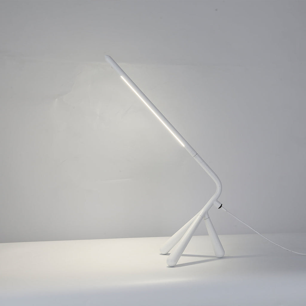 Unique Rotatable LED Accent Table Lamp with Three Legs for Living Room