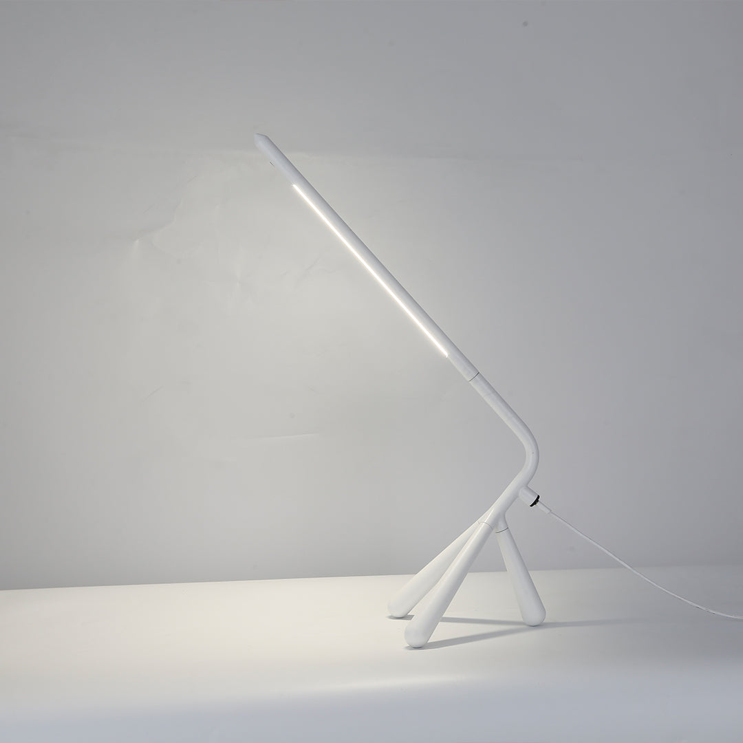 Unique Rotatable LED Accent Table Lamp with Three Legs for Living Room