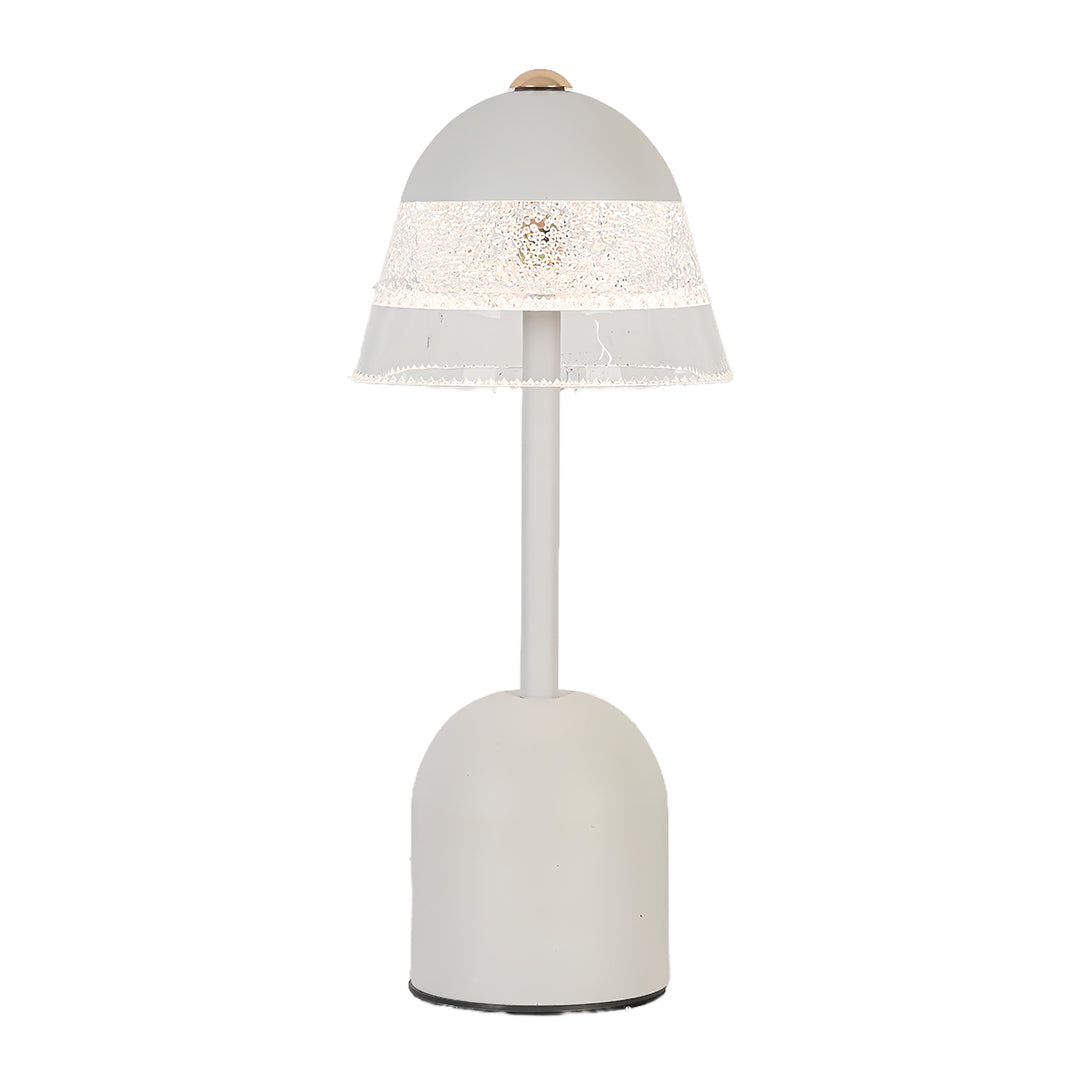 Modern USB LED Table Lamp with Eye-Protecting Design for Reading, White