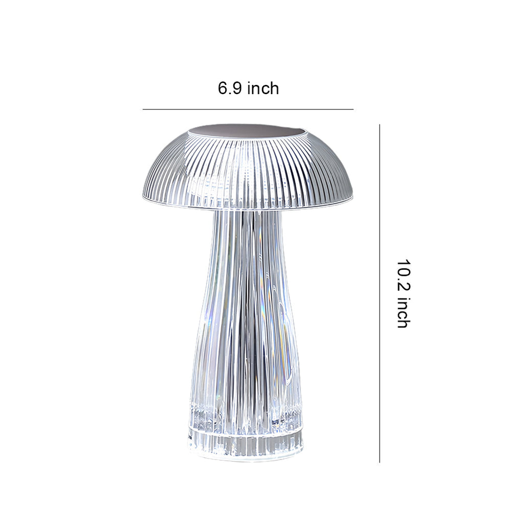 Transparent Acrylic Clear Table Lamps for Modern Living Room Decor