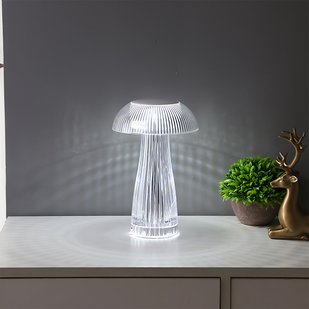Transparent Acrylic Clear Table Lamps for Modern Living Room Decor