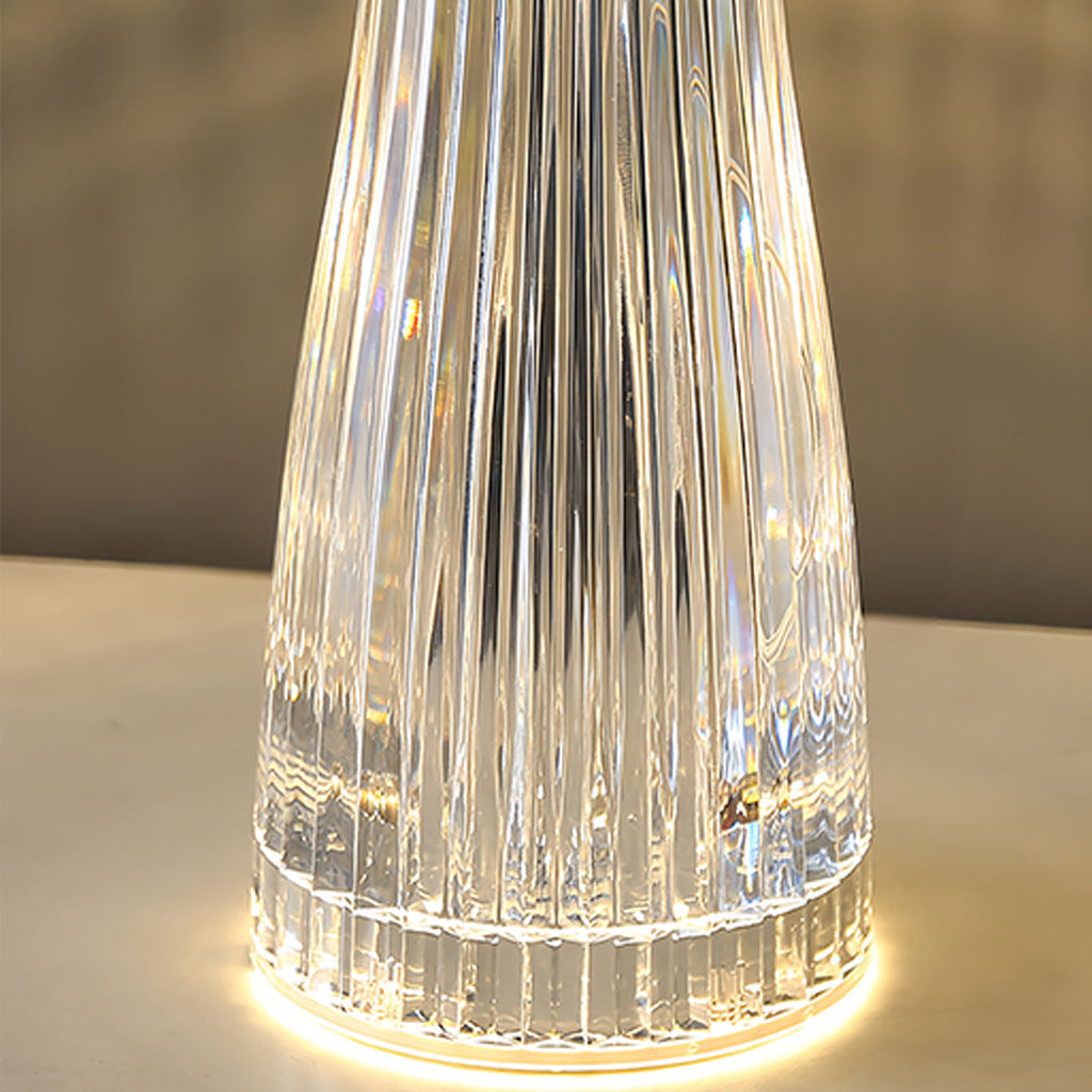 Transparent Acrylic Clear Table Lamps for Modern Living Room Decor