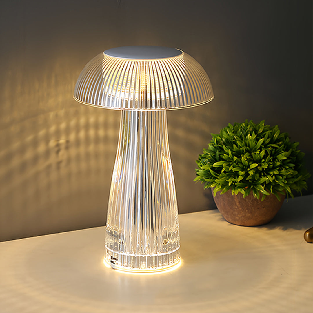 Transparent Acrylic Clear Table Lamps for Modern Living Room Decor