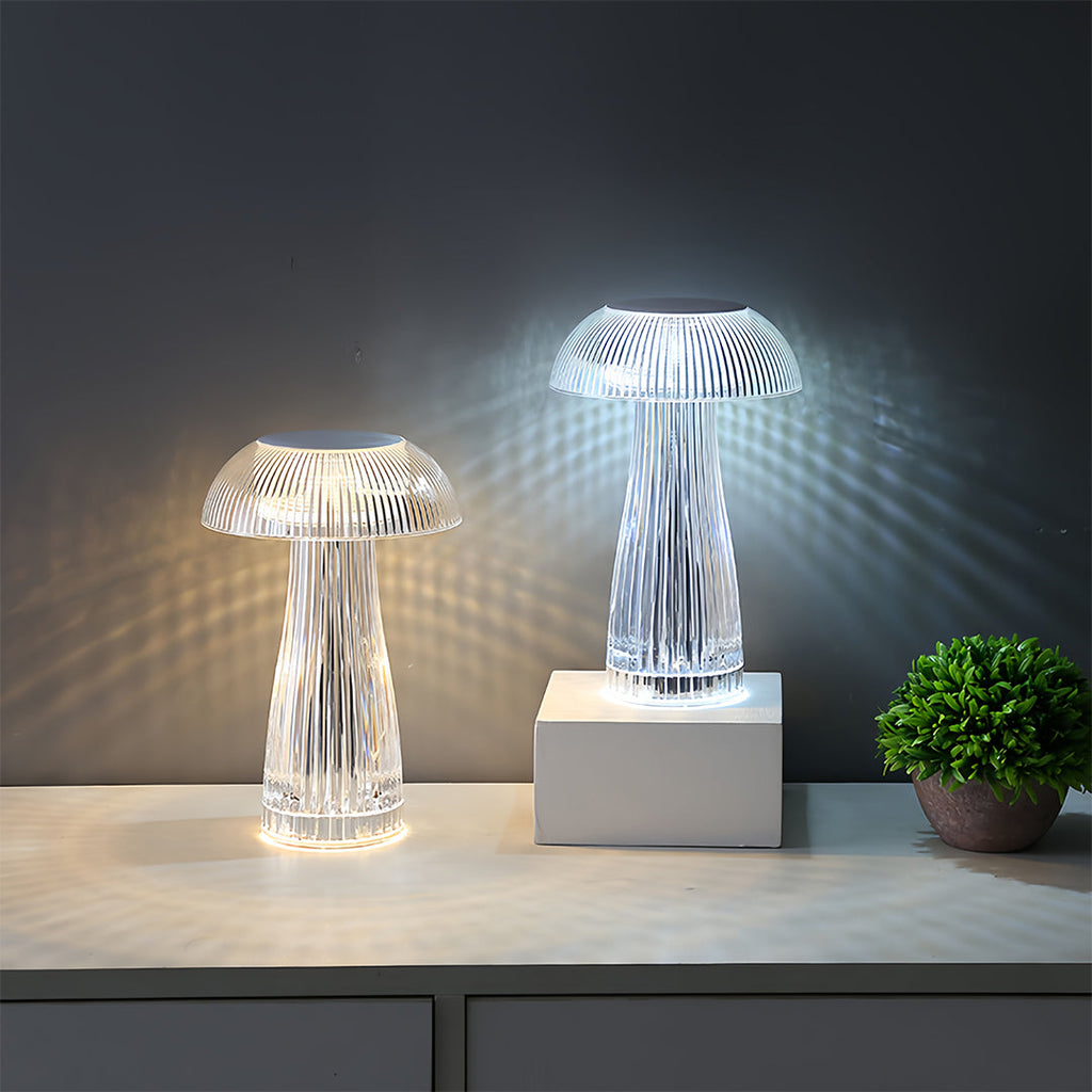 Transparent Acrylic Clear Table Lamps for Modern Living Room Decor