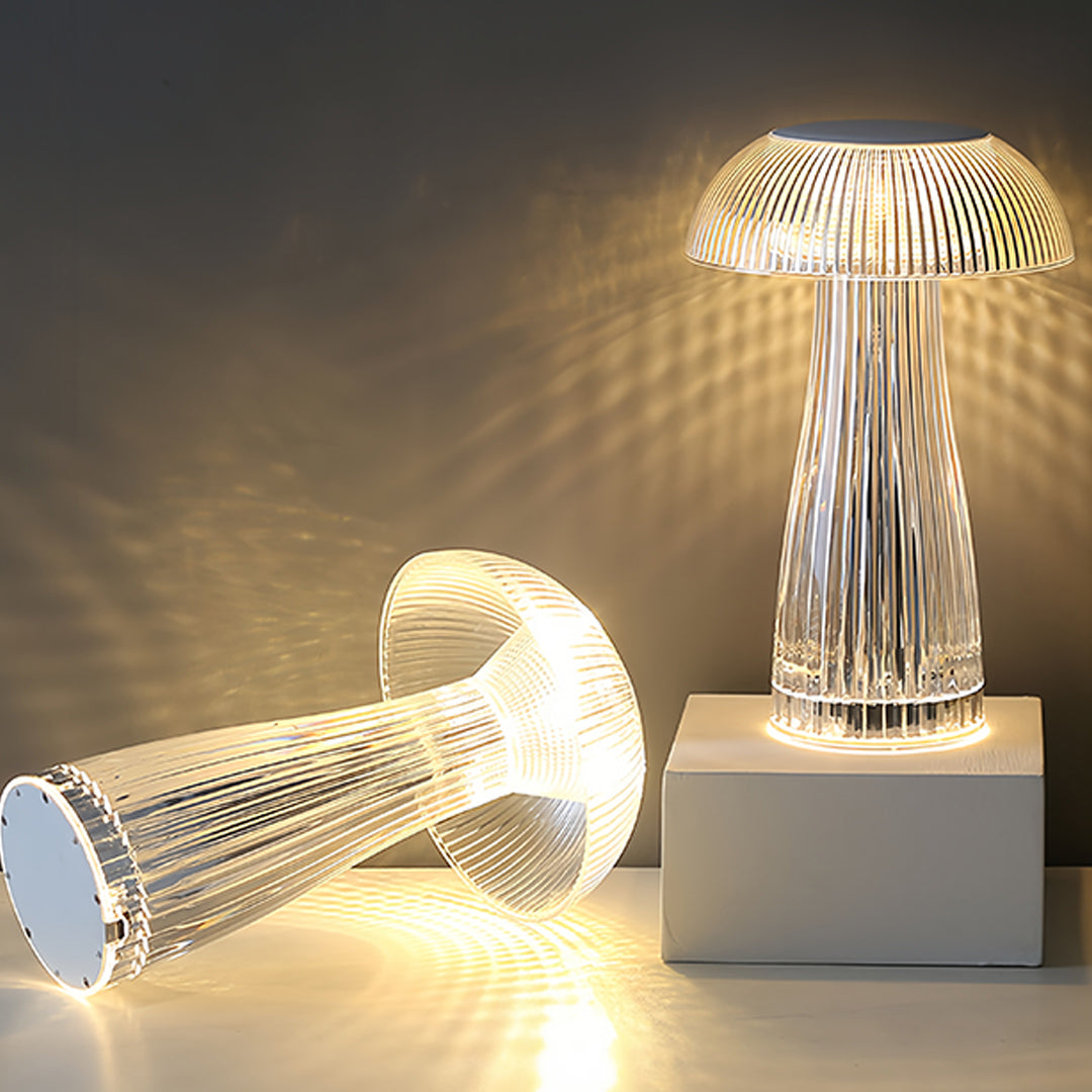 Transparent Acrylic Clear Table Lamps for Modern Living Room Decor