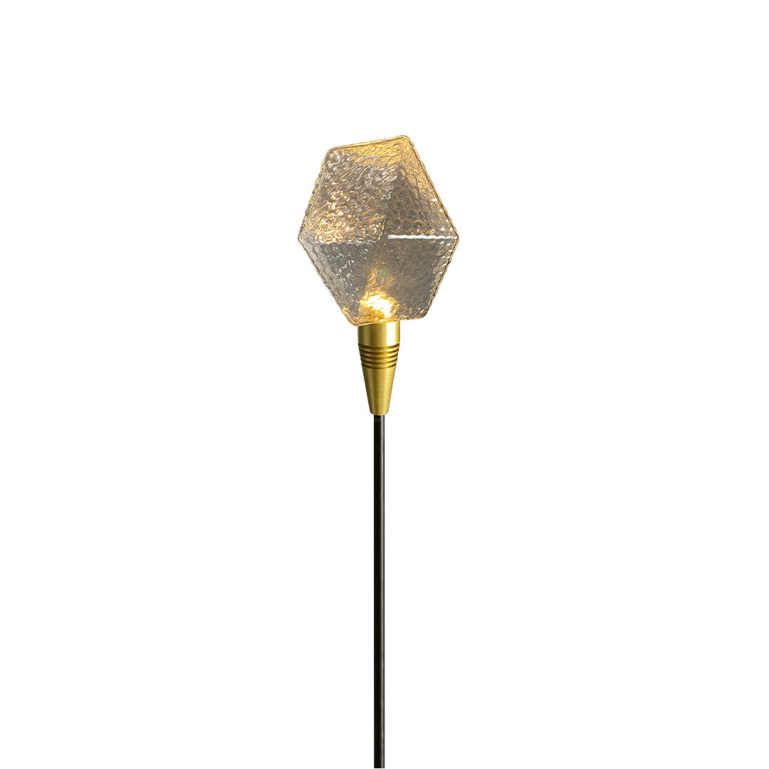Elegant White LED Diamond Pathway Light for Outdoor Garden Walkway