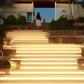 Modern Waterproof LED Outdoor Step Lights - Flexible Design for Pathways