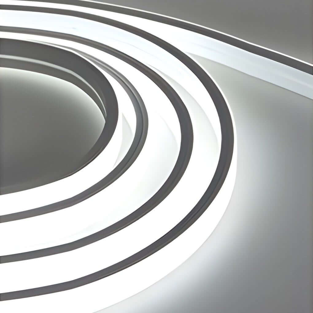 Modern Waterproof LED Outdoor Step Lights - Flexible Solar Garden Fixtures