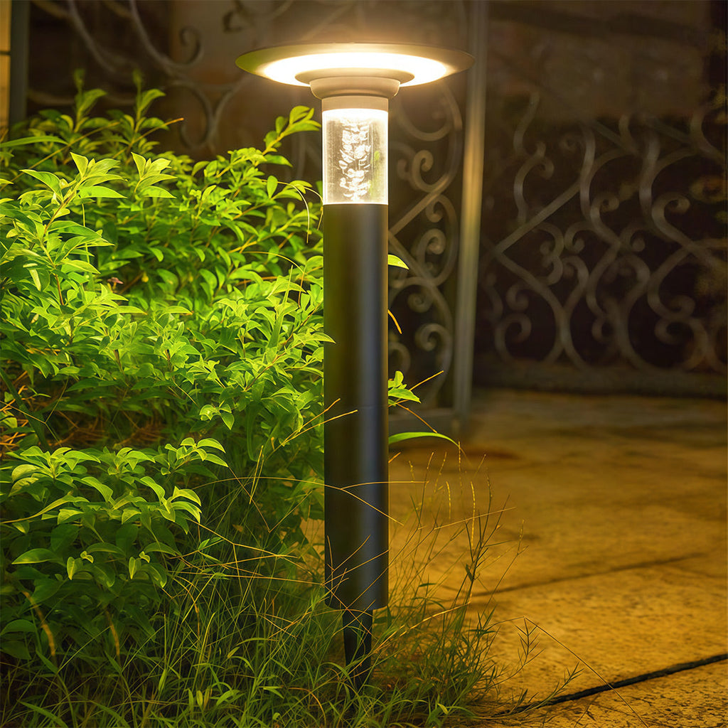 Solar-Powered Waterproof LED Outdoor Pathway Lights with Durable Ground Stakes