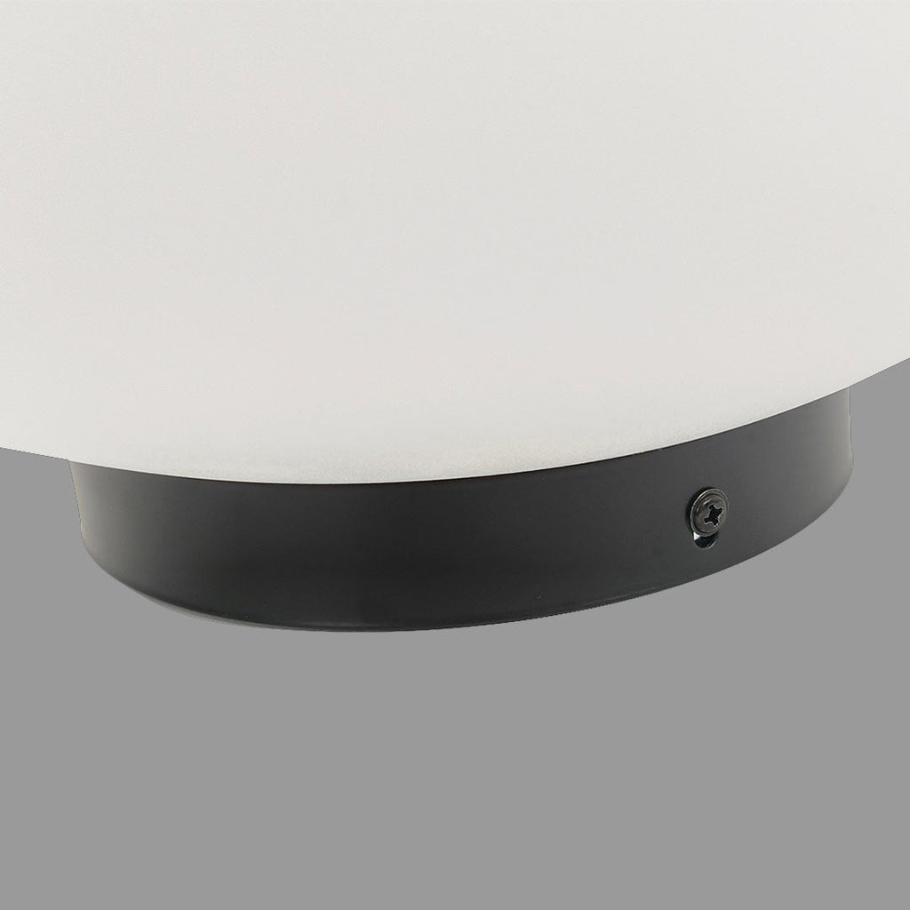 Waterproof Modern Acrylic Moon-Shaped Round Landscape Light Fixture