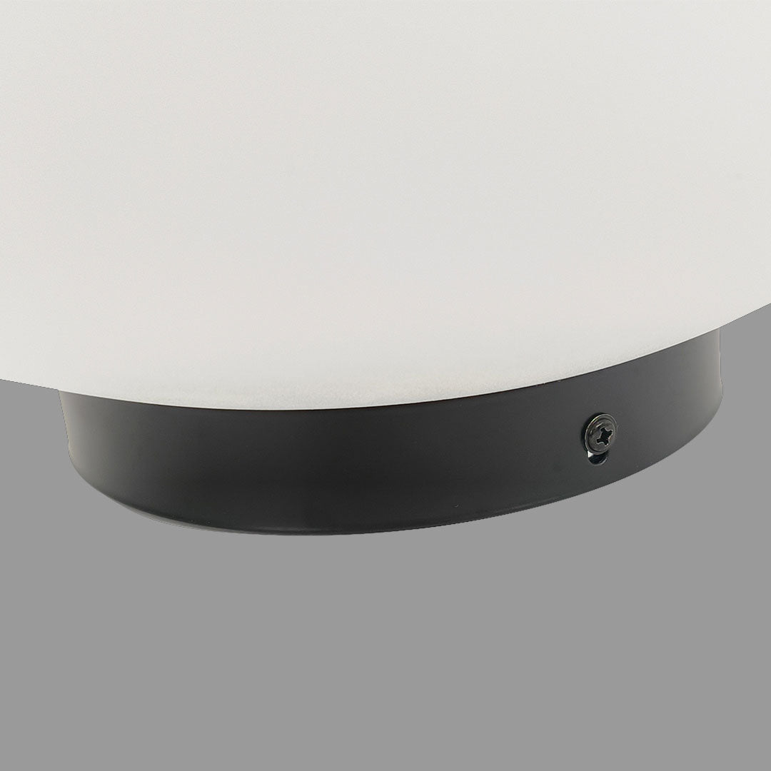 Waterproof Modern Acrylic Moon-Shaped Round Landscape Light Fixture