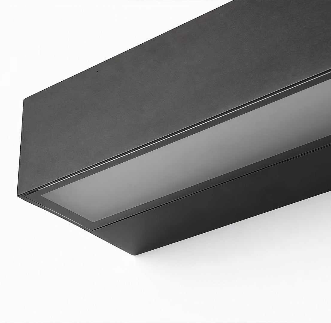 Modern Waterproof LED Porch Light Fixture with Elegant Design for Entryway