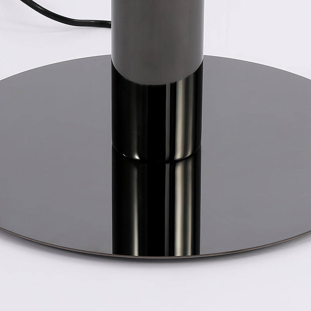 Minimalist Slimline Black Metal Floor Lamp for Modern Living Room Decor